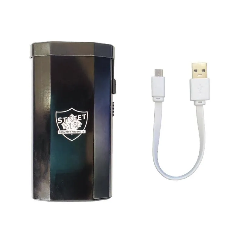 6 Units 3N1 Charger Power Bank and Stun Gun with Flashlight