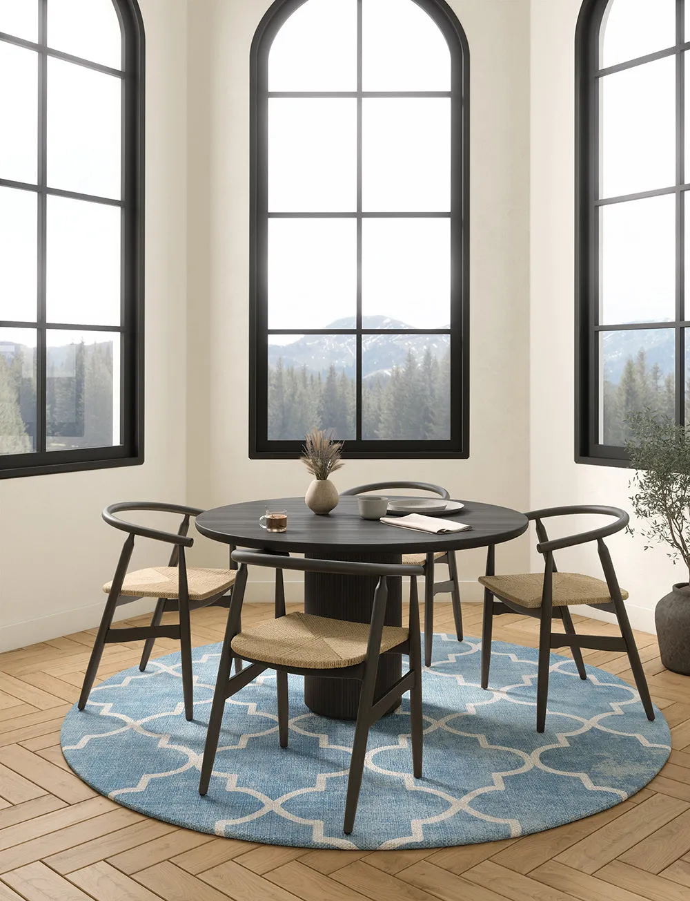 Atlas Blue Rug