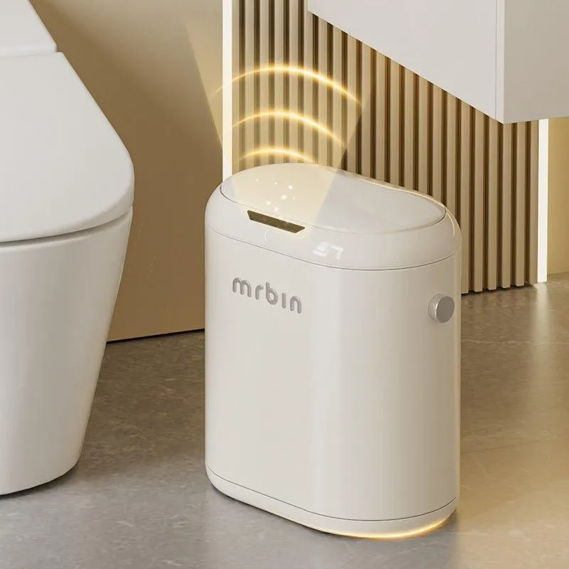 Automatic Bag Dispenser Trash Can with Three Sensory Modes and Year-Long Battery Life