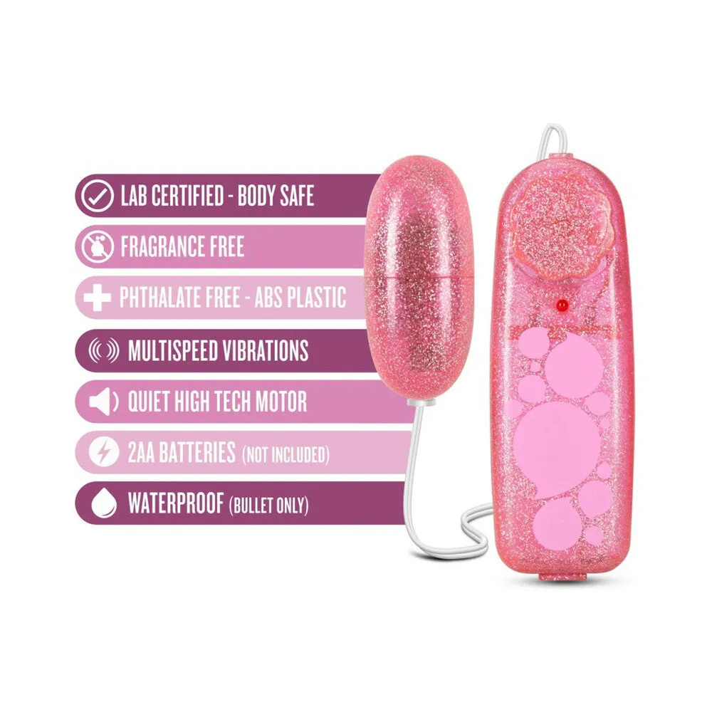 B Yours - Glitter Power Bullet - Pink