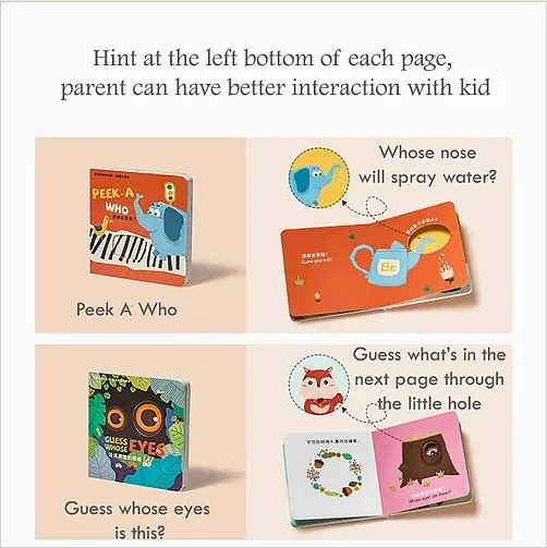 Babycare Peek A Flap Book (4 Sets)