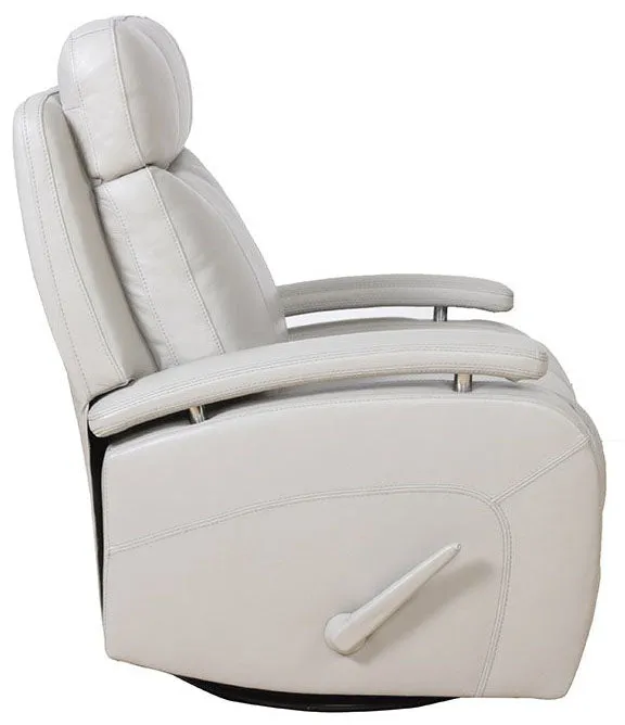 Barcalounger Duffy Swivel Glider Leather Recliner