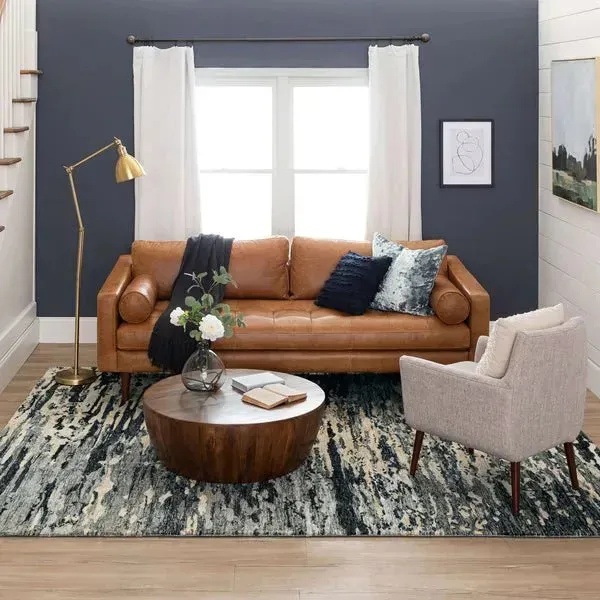 Bowen R1143 248 Huron Charcoal Rug