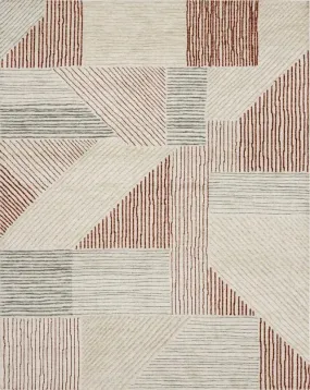 Bowen R1146 277 Central Valley Red Rug