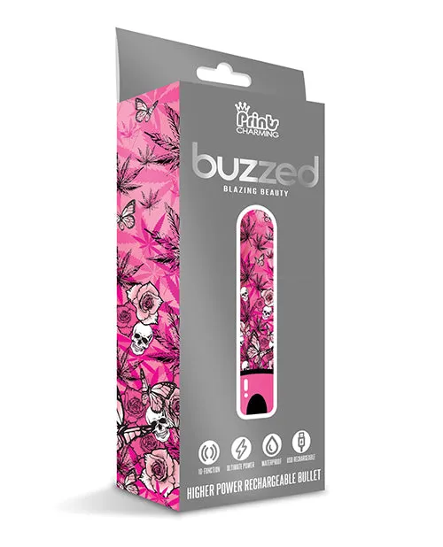 Buzzed 3.5" Rechargeable Bullet Blazing Beauty