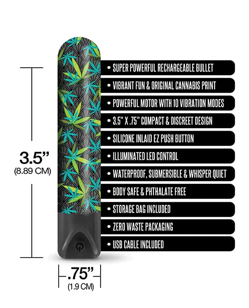 Buzzed 3.5" Rechargeable Bullet Canna Queen