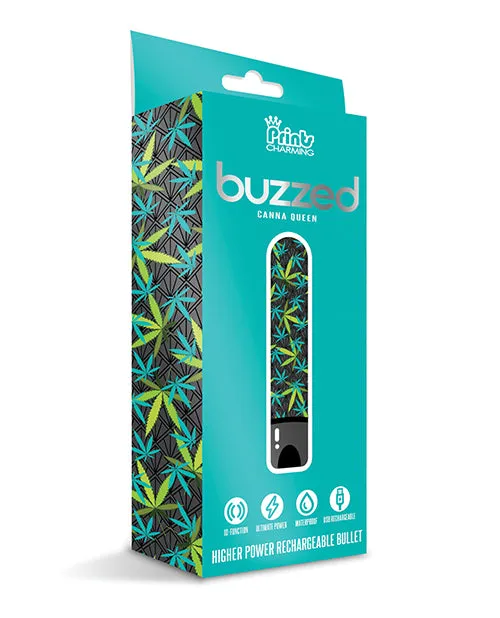 Buzzed 3.5" Rechargeable Bullet Canna Queen