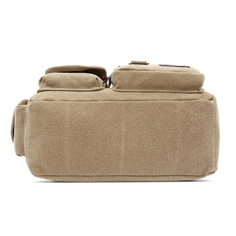 Canvas Shoulder Handbag