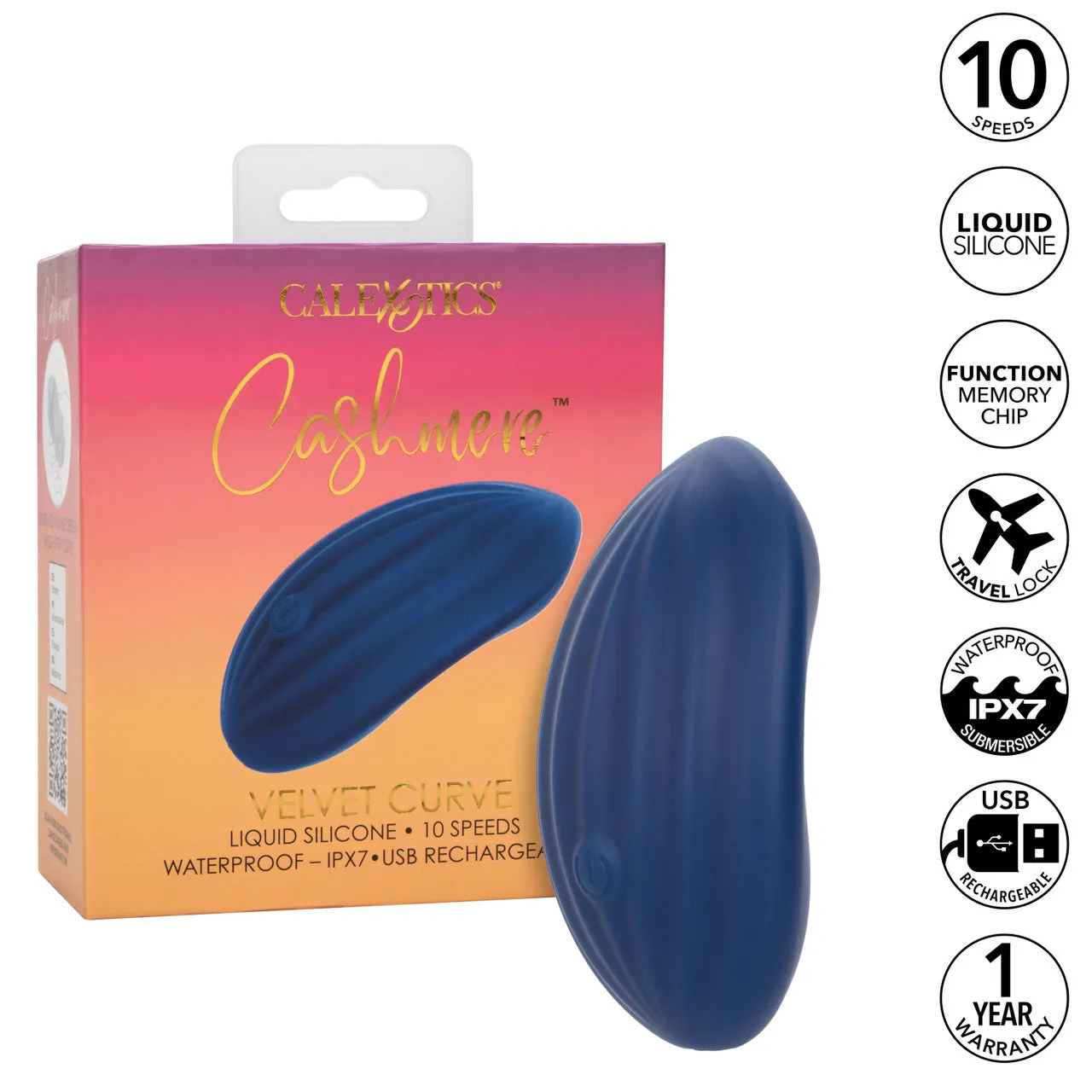 Cashmere Velvet Curve Vibrator