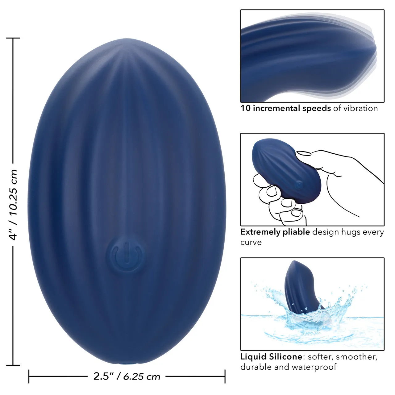 Cashmere Velvet Curve Vibrator