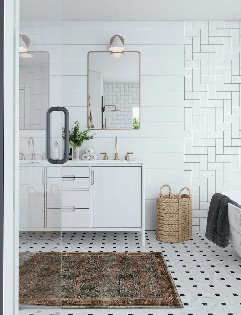 Castanha Brown Rug