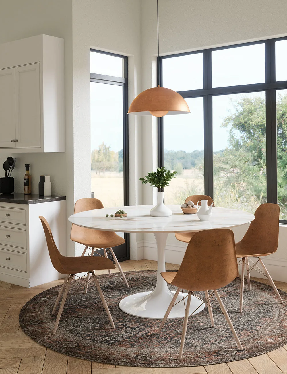 Castanha Brown Rug