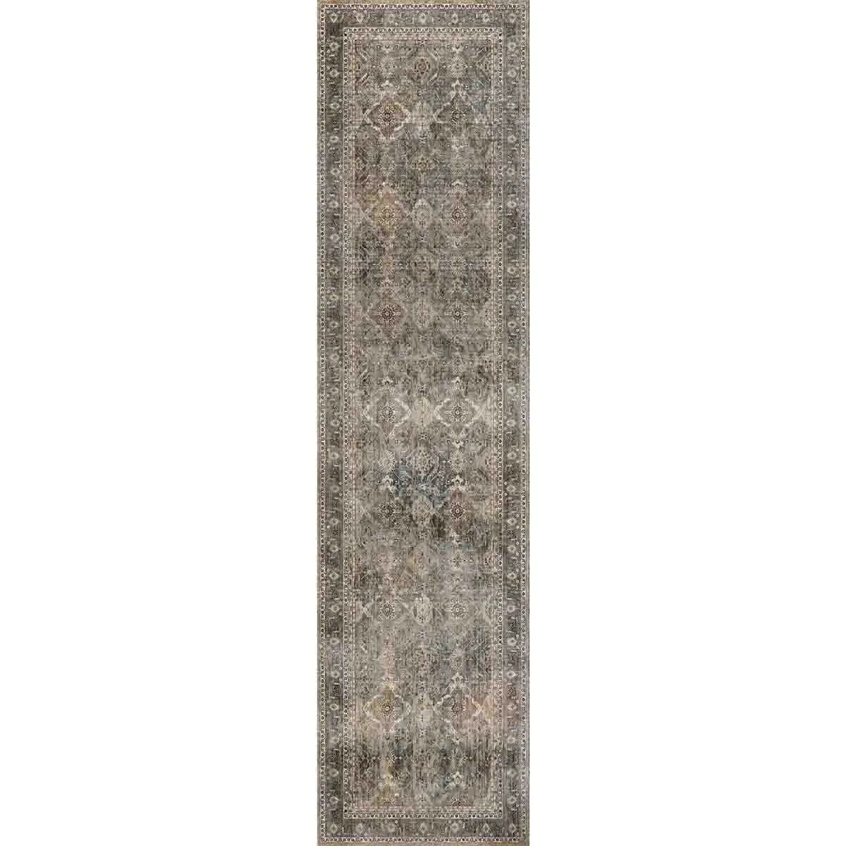 Clara Grey Olive Rug