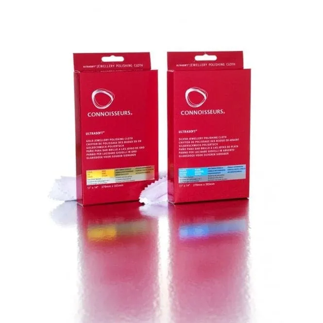 Connoisseurs UltraSoft Gold Jewellery Polishing Cloth CONN738