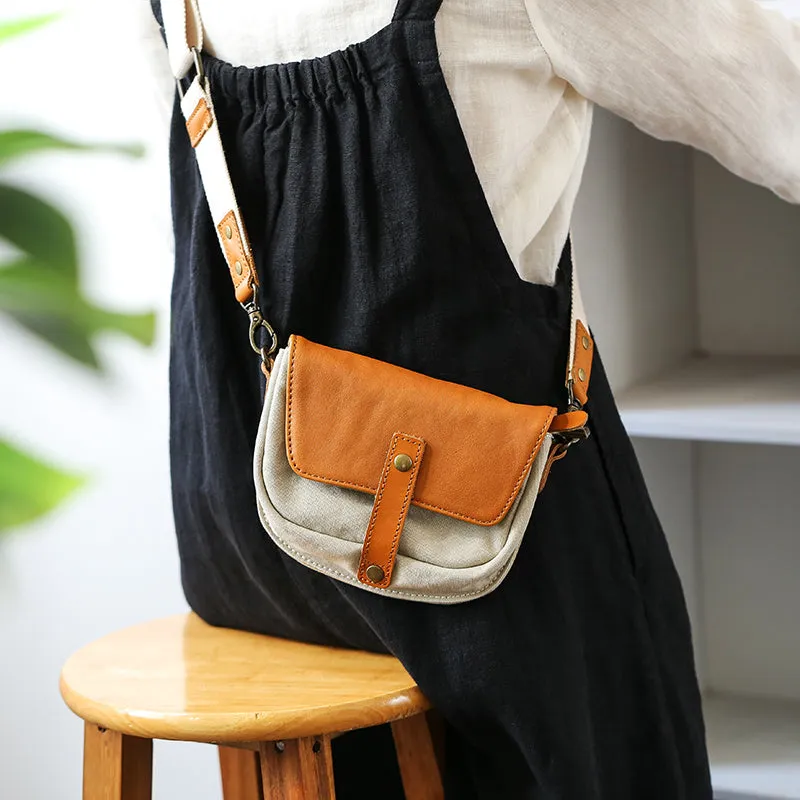 Cool Womens Canvas Satchel Bag Side Bag For Ladies