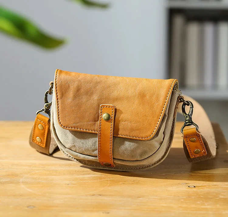 Cool Womens Canvas Satchel Bag Side Bag For Ladies