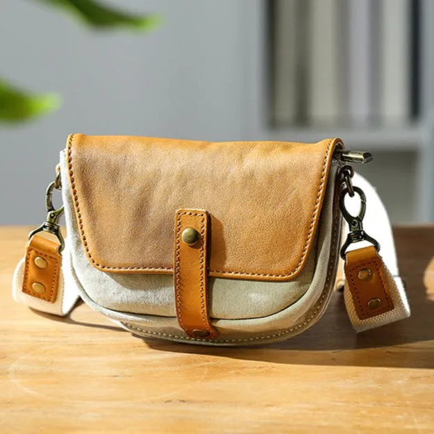 Cool Womens Canvas Satchel Bag Side Bag For Ladies