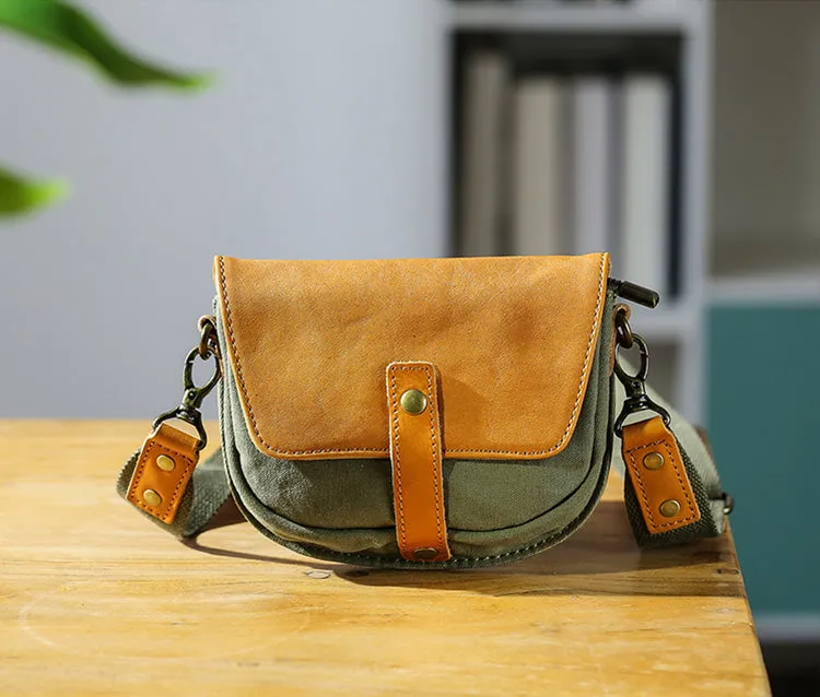 Cool Womens Canvas Satchel Bag Side Bag For Ladies