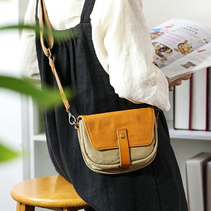 Cool Womens Canvas Satchel Bag Side Bag For Ladies