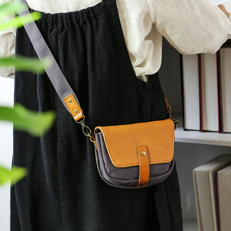 Cool Womens Canvas Satchel Bag Side Bag For Ladies