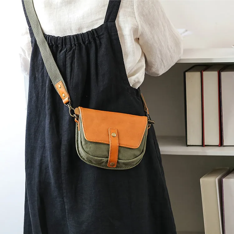 Cool Womens Canvas Satchel Bag Side Bag For Ladies