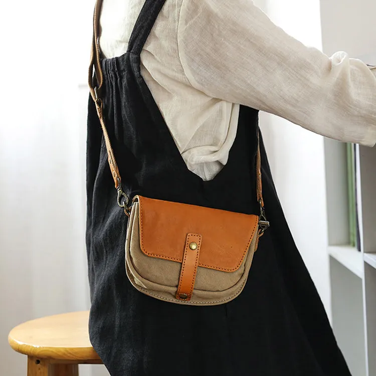 Cool Womens Canvas Satchel Bag Side Bag For Ladies