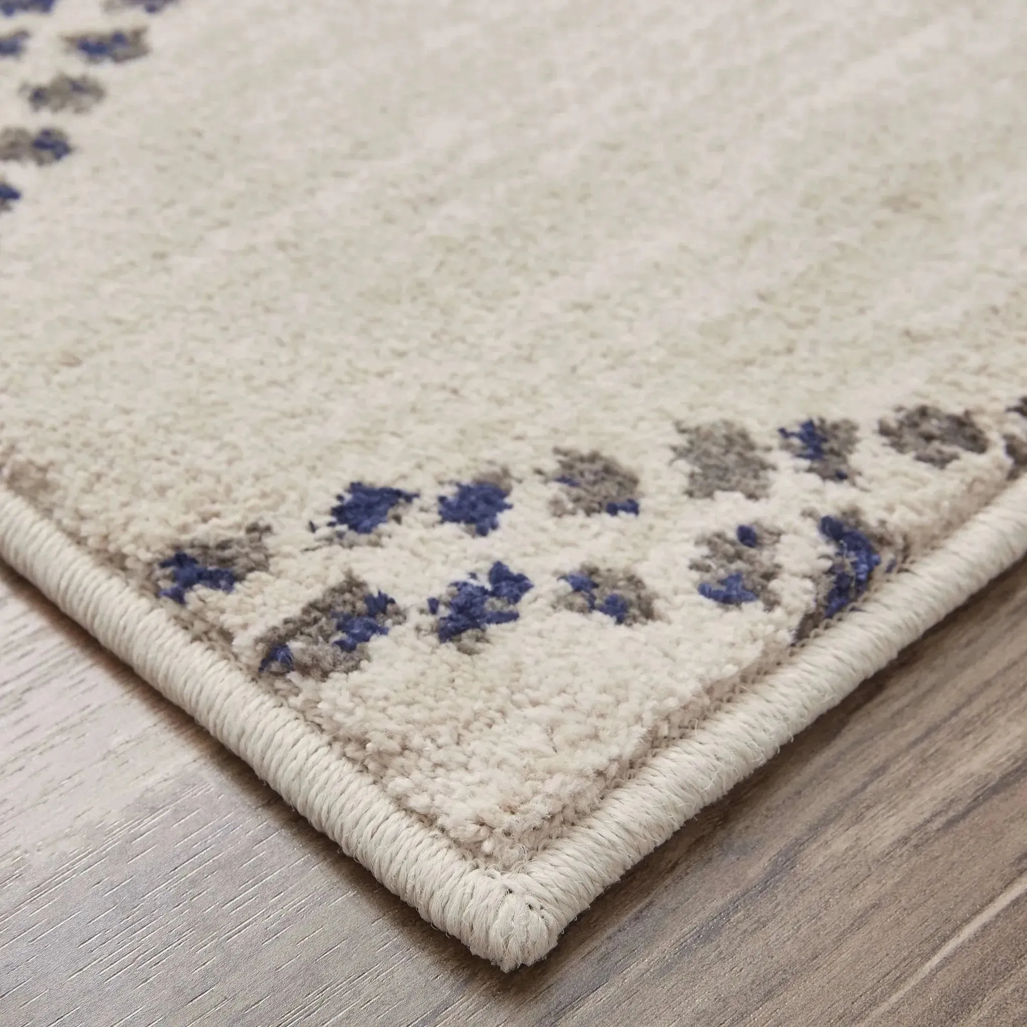 Cosmopolitan 91220 50139 French Affair Ink Blue Rug