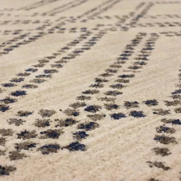 Cosmopolitan 91220 50139 French Affair Ink Blue Rug