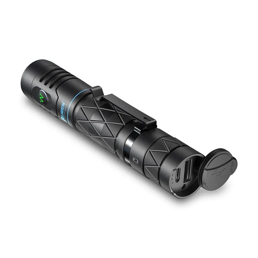 E12R 1200 Lumens Power Bank Flashlight