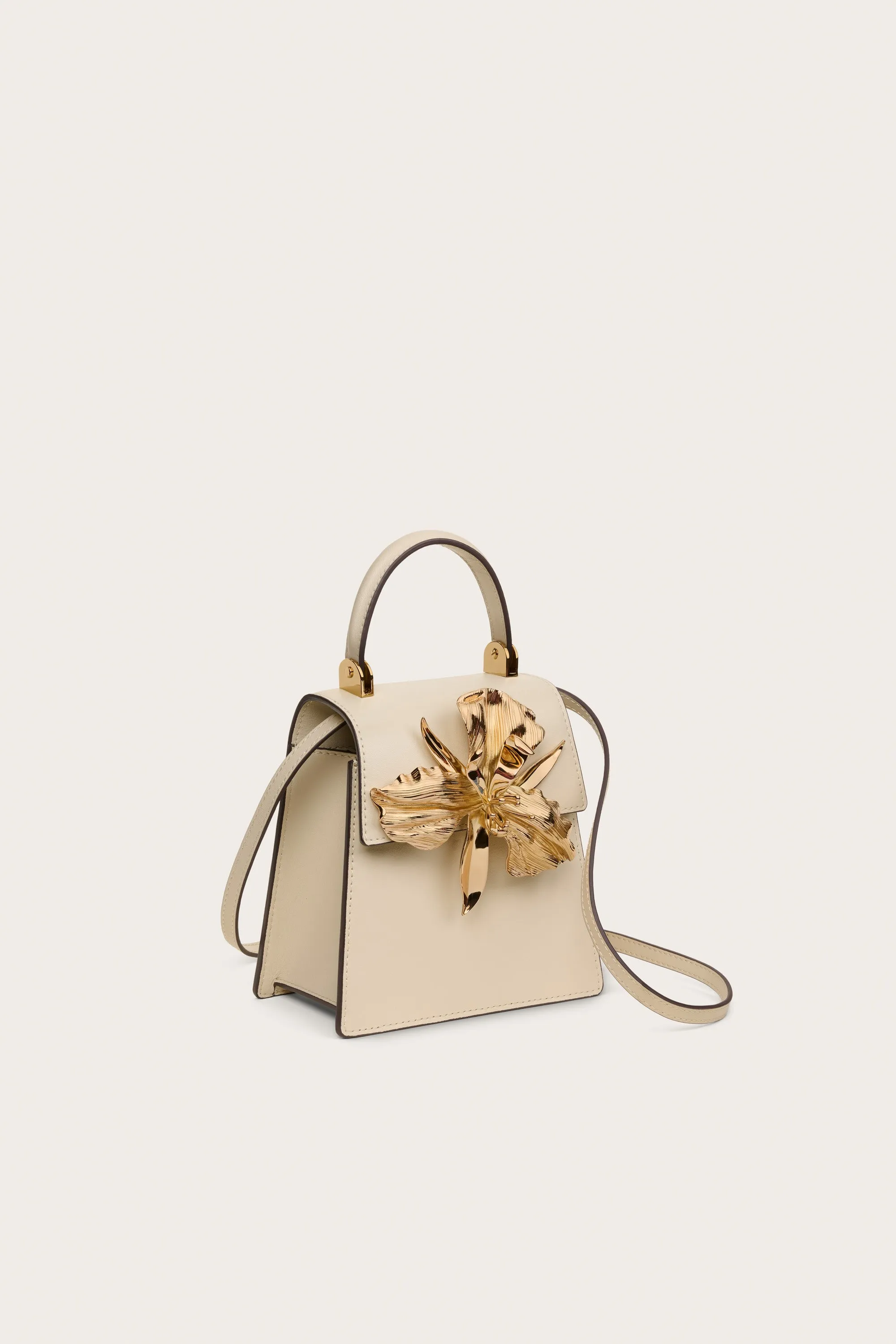 EMILIA MINI TOP HANDLE - ALABASTER