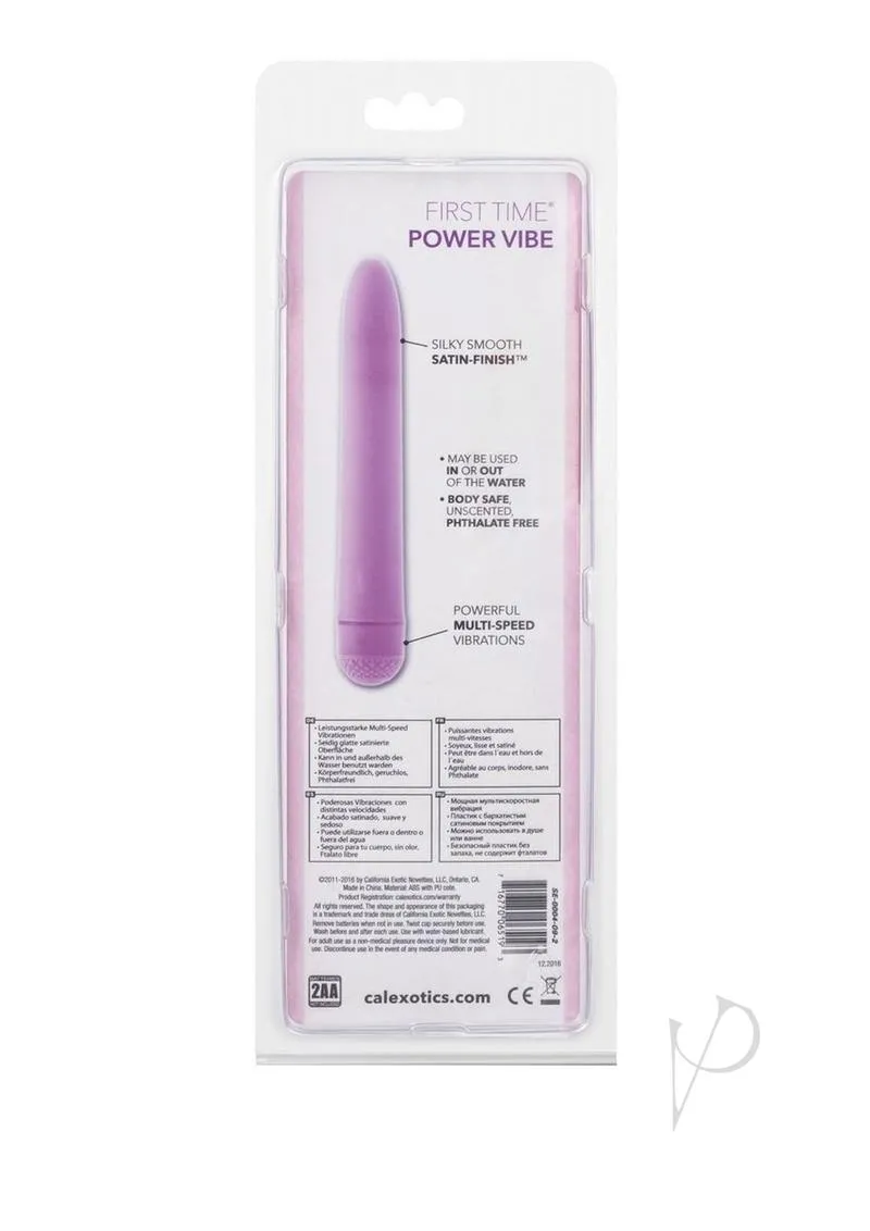 First Time Power Vibe Purple
