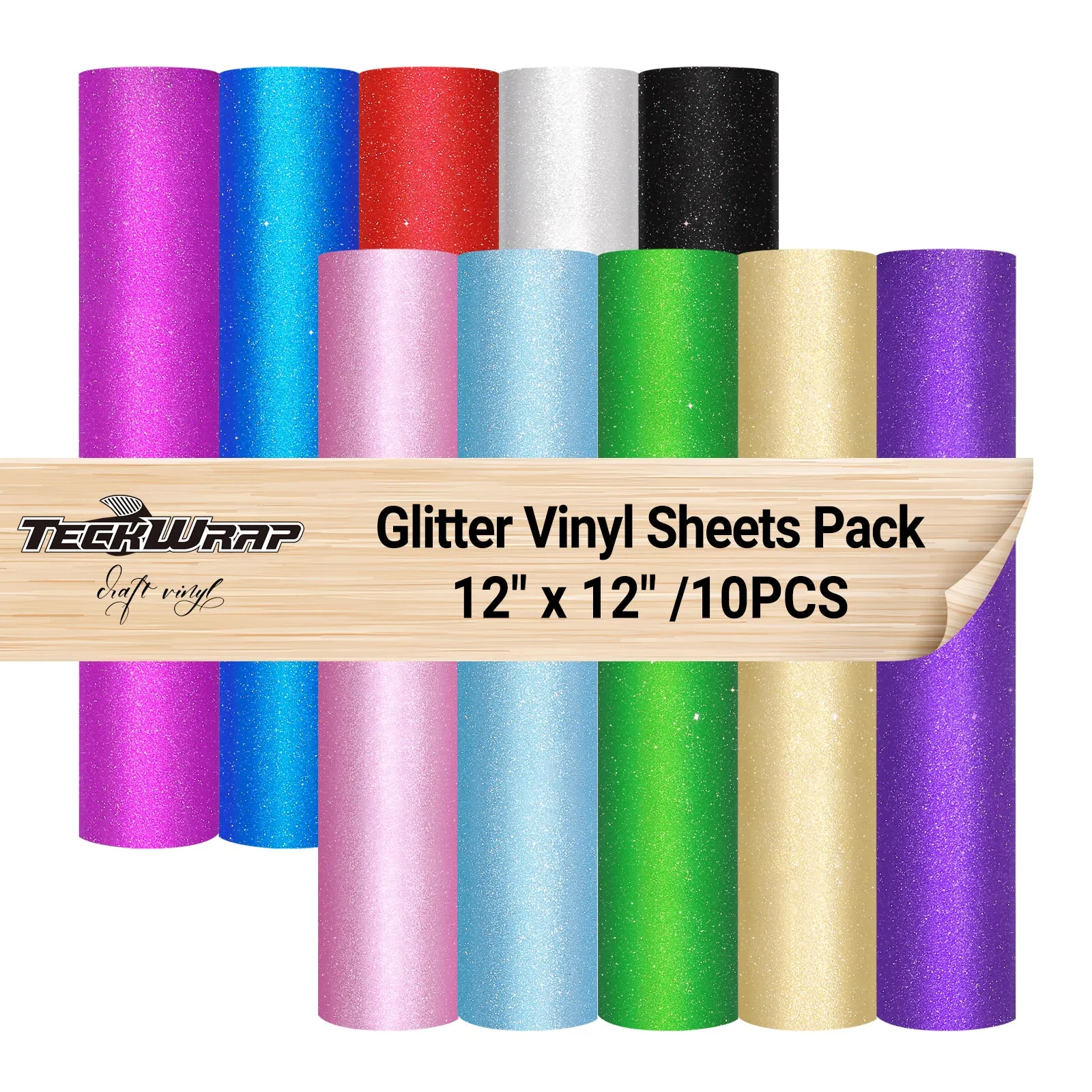 Glitter Vinyl Sheets Pack