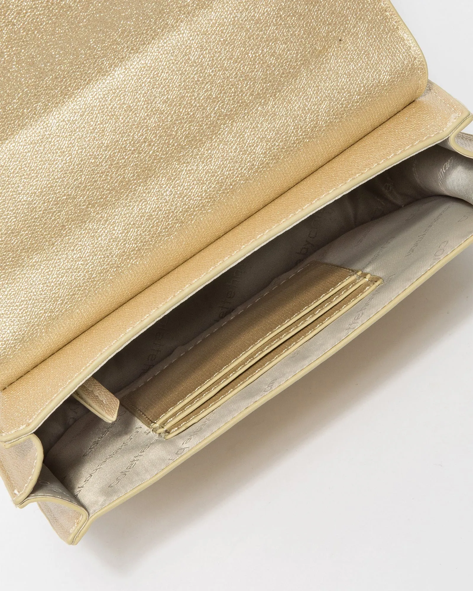 Gold Kennedy Star Top Handle Bag