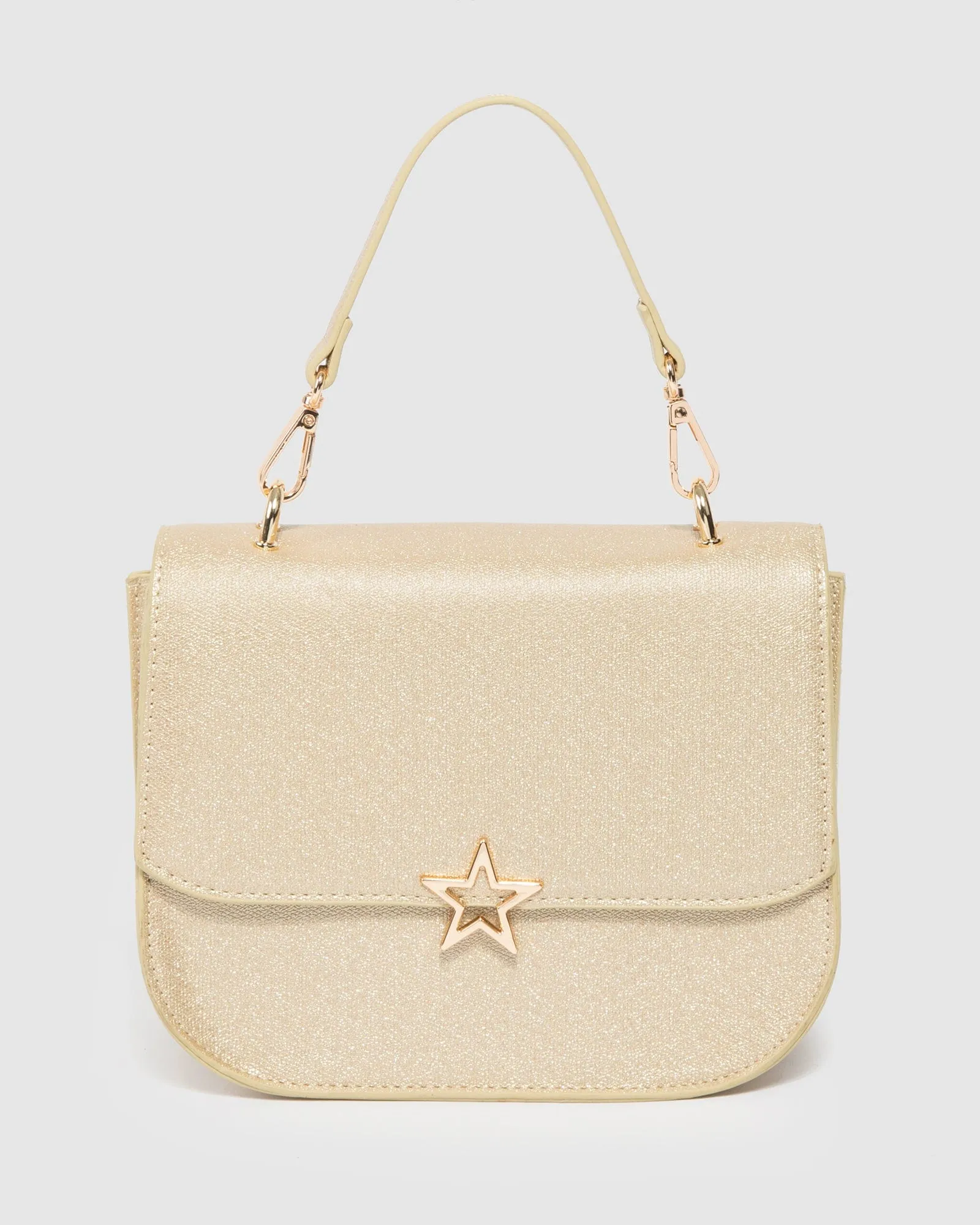 Gold Kennedy Star Top Handle Bag