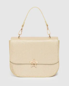 Gold Kennedy Star Top Handle Bag