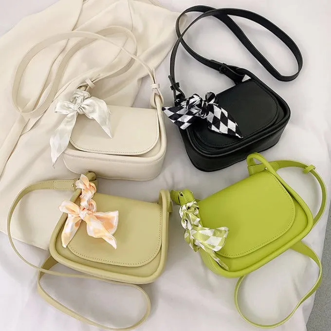 Haute Crossbody Bag with Ribbon