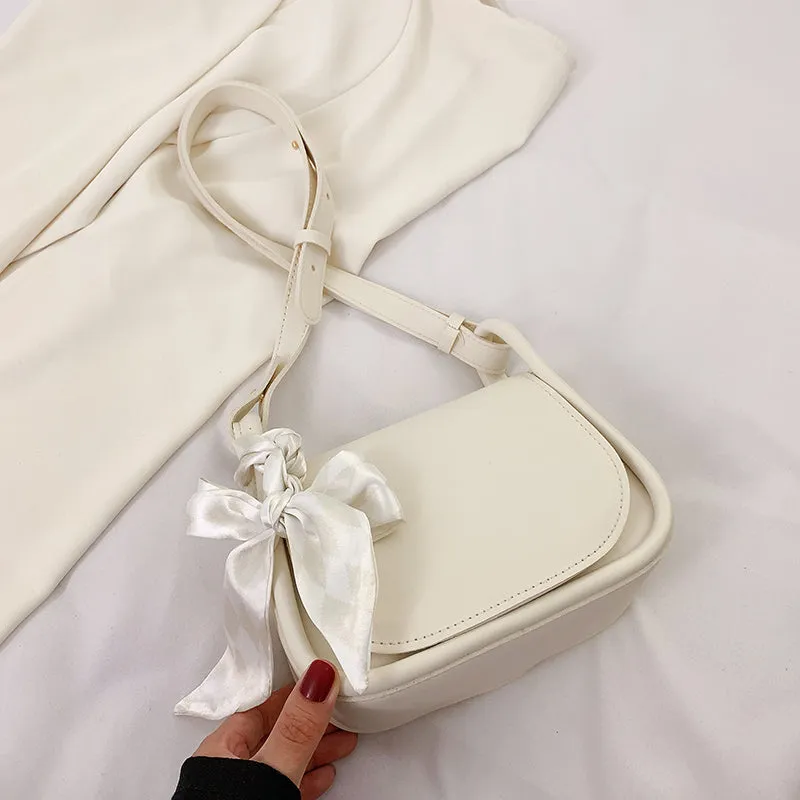 Haute Crossbody Bag with Ribbon