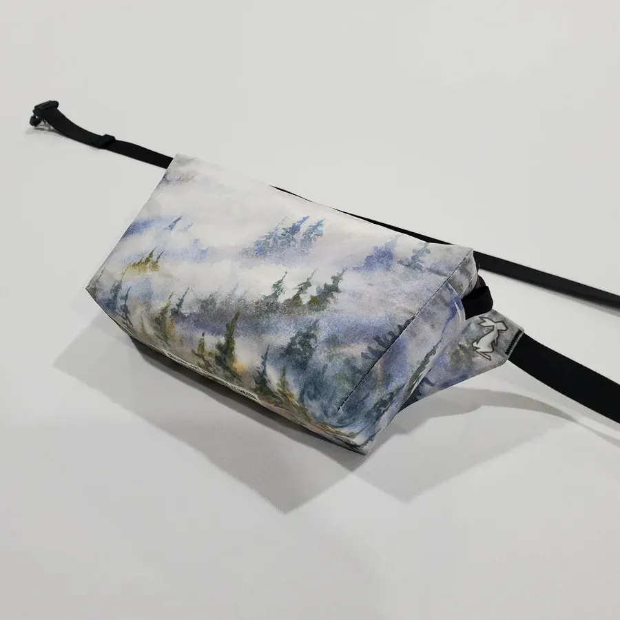 High Tail Designs - The Ultralight Fanny Pack "Foggy Forest"