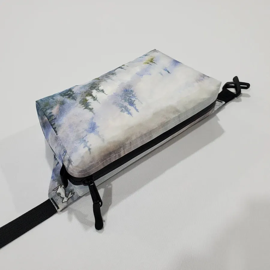 High Tail Designs - The Ultralight Fanny Pack "Foggy Forest"