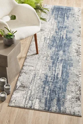 Kendra 1733 Blue Runner Rug by Rug Culture