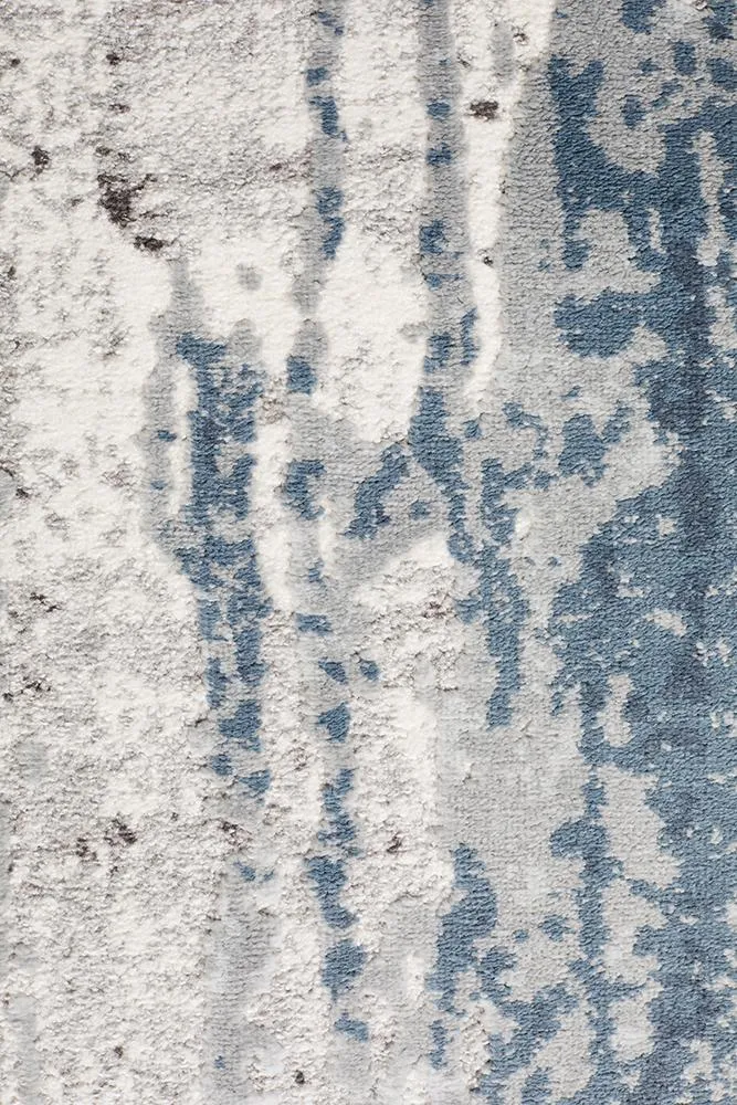 Kendra 1733 Blue Runner Rug by Rug Culture