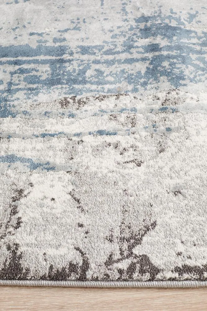 Kendra 1733 Blue Runner Rug by Rug Culture