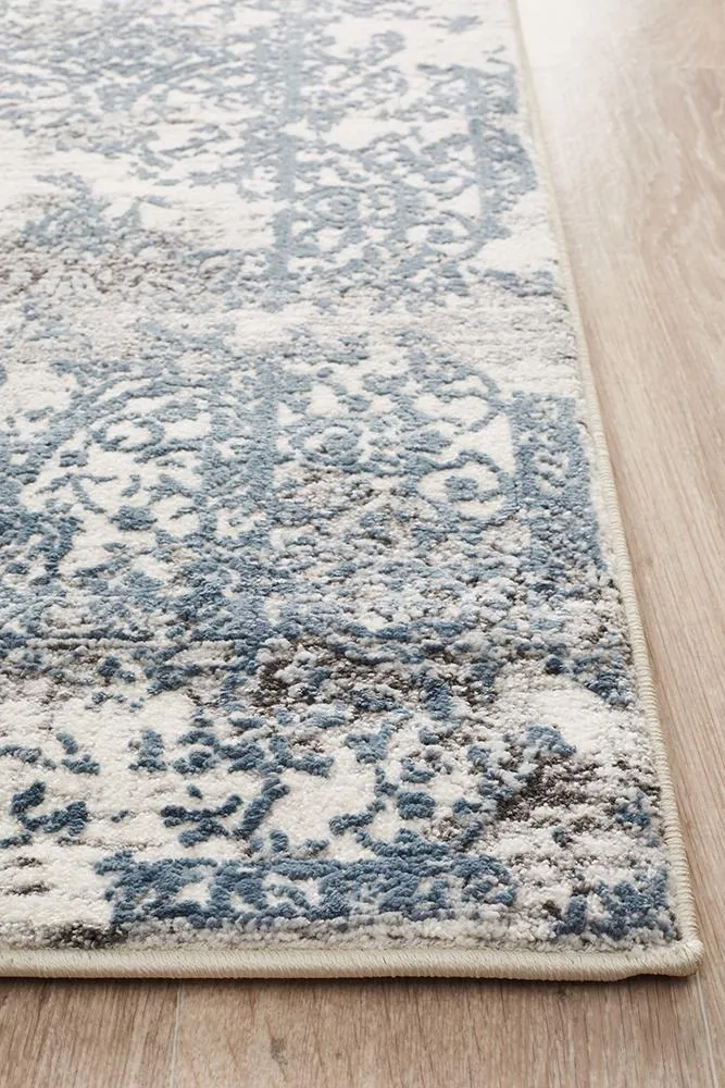 Kendra 1734 White Runner Rug by Rug Culture