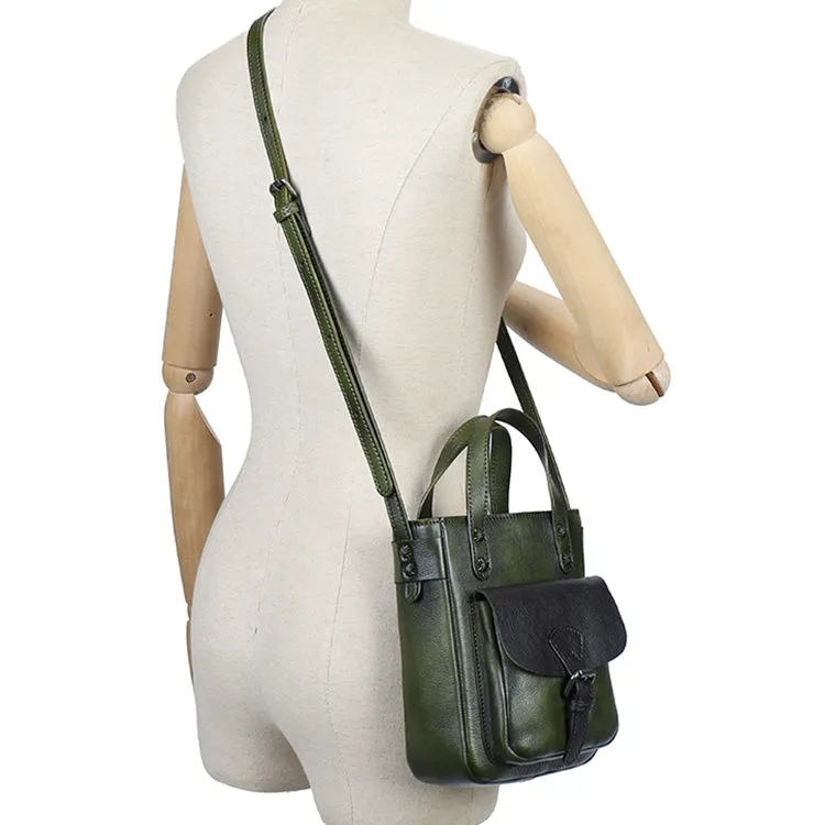Ladies Genuine Leather Shoulder Bags Small Handbags For Women