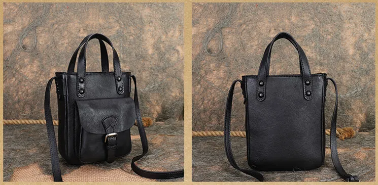 Ladies Genuine Leather Shoulder Bags Small Handbags For Women