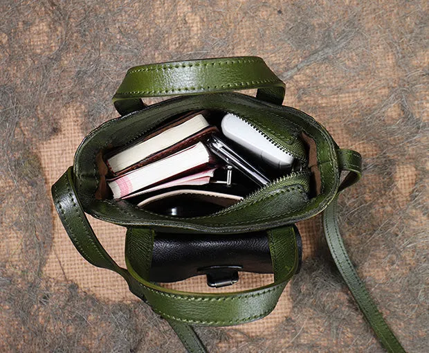Ladies Genuine Leather Shoulder Bags Small Handbags For Women