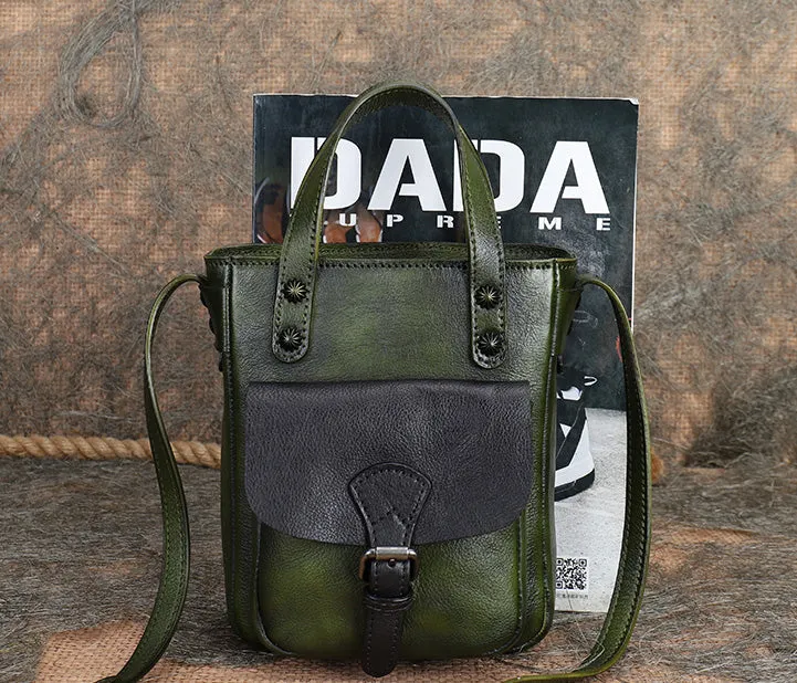 Ladies Genuine Leather Shoulder Bags Small Handbags For Women