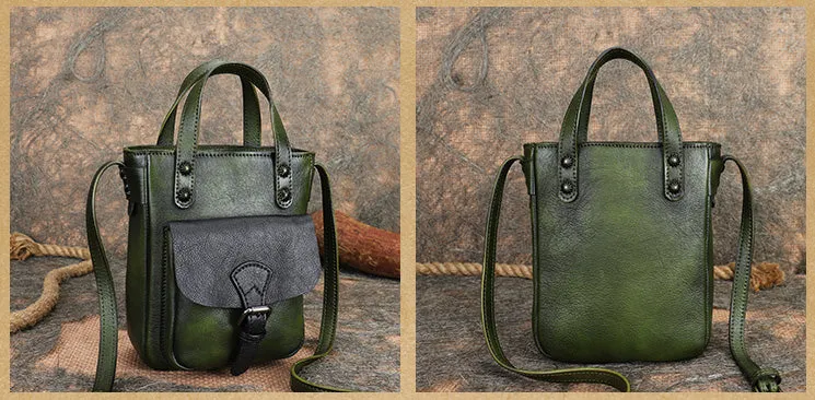 Ladies Genuine Leather Shoulder Bags Small Handbags For Women