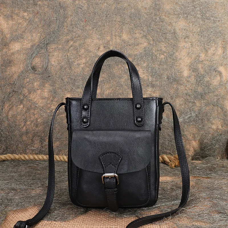 Ladies Genuine Leather Shoulder Bags Small Handbags For Women
