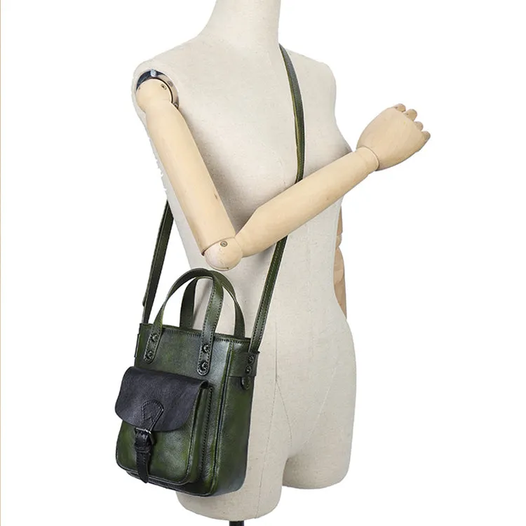 Ladies Genuine Leather Shoulder Bags Small Handbags For Women